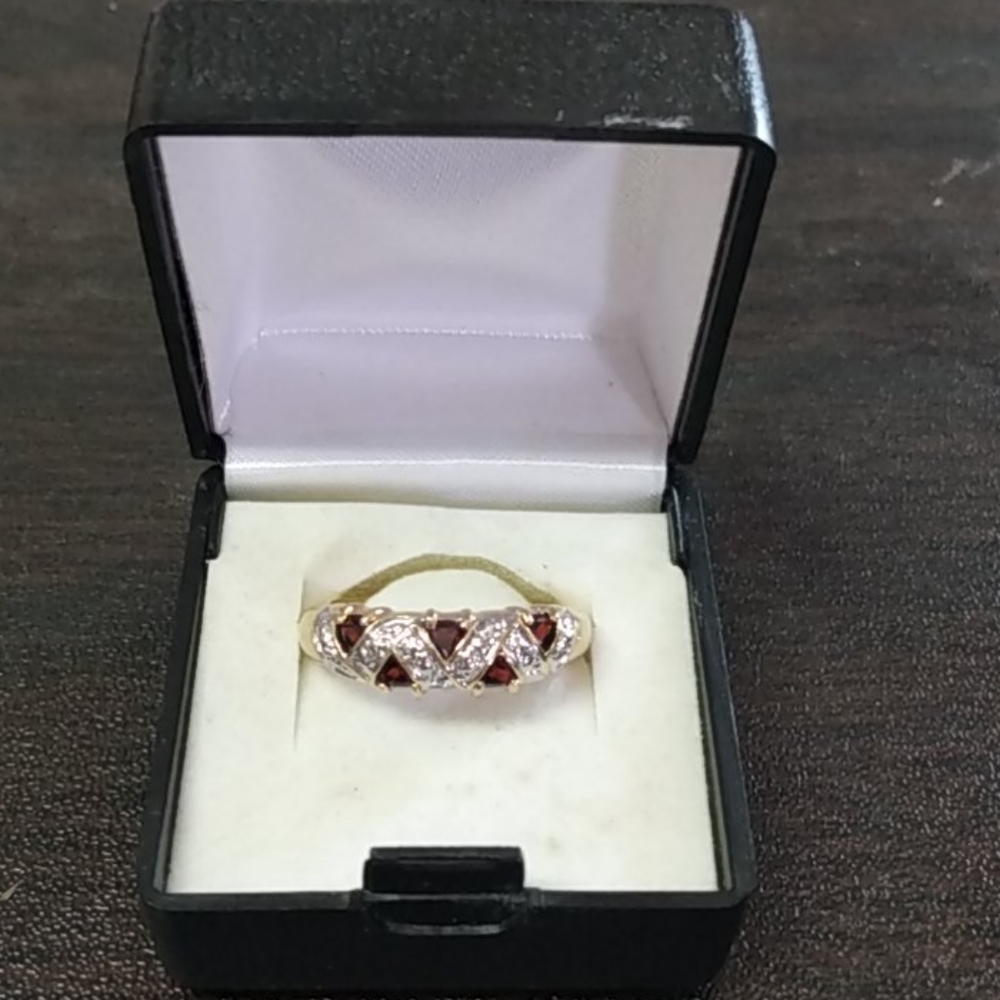 Genuine Garnet Ring